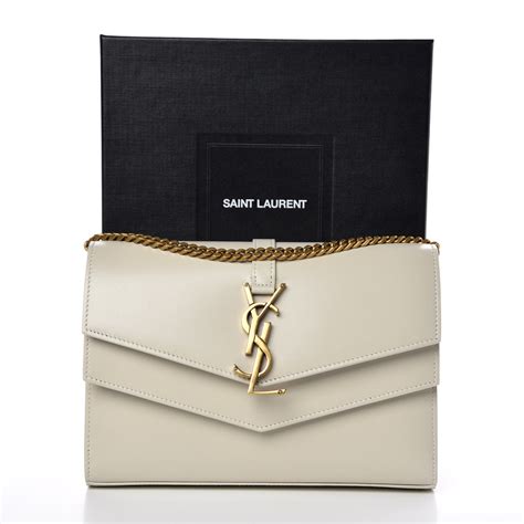 ysl sulpice wallet|SAINT LAURENT Smooth Calfskin Monogram Sulpice .